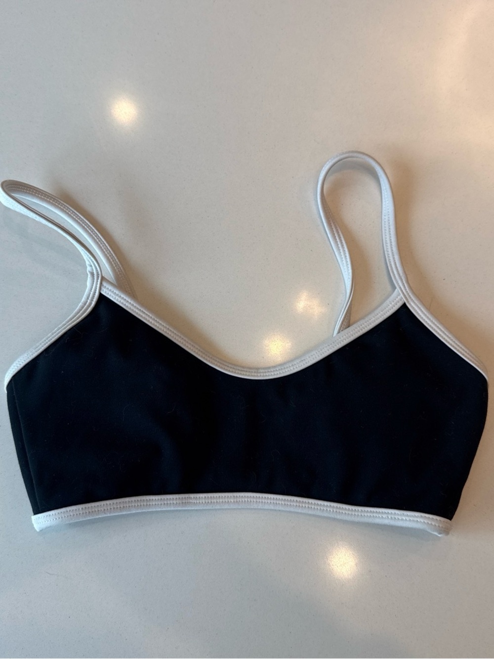 Crop shop boutique sports bra